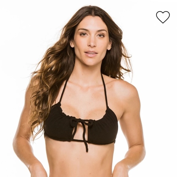 Frankies Bikinis Eliza terry cloth bikini top - Picture 1 of 7